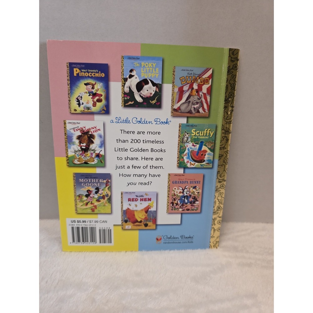 VNTG Little Golden Book 3 Disney, 3 Little Pigs, Alice In Wonderland, Pinocchio - Picture 13 of 16